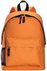 Pf Concept Σχολική Τσάντα Πλάτης Γυμνασίου - Λυκείου σε Πορτοκαλί χρώμα Μ29 x Π14 x Υ38εκ