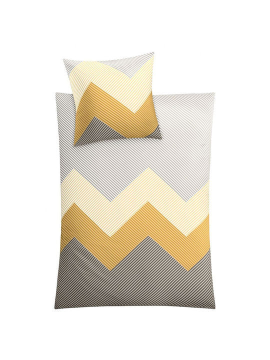 Kleine Wolke Duvet Cover Cotton Single 135x200 Lykke Multicolored