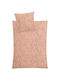Kleine Wolke Duvet Cover Cotton Single 135x200 Mino Orange