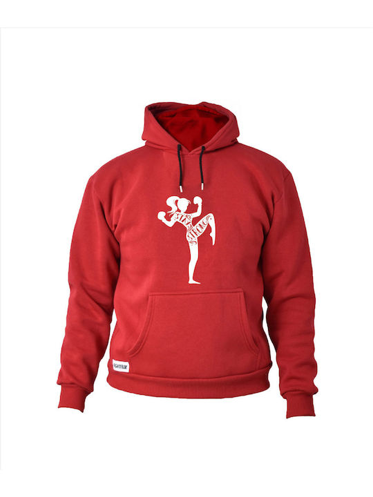 FightFlix Hoodie Red