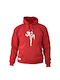 FightFlix Hoodie Red