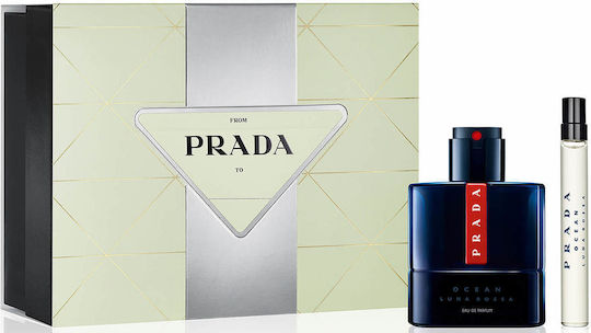 Prada Luna Rossa Ocean Ανδρικό Σετ με Eau de Parfum