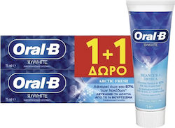 Oral-B 3d Toothpaste for Whitening 2x75ml