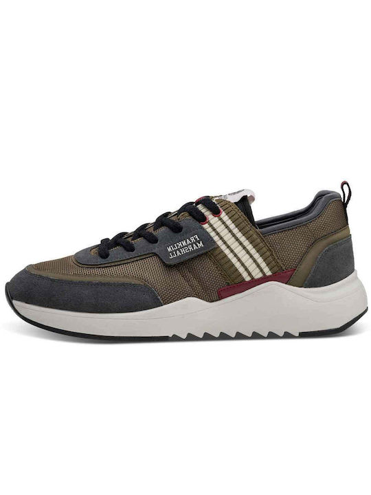 Franklin & Marshall Alpha Ανδρικά Sneakers Χακί
