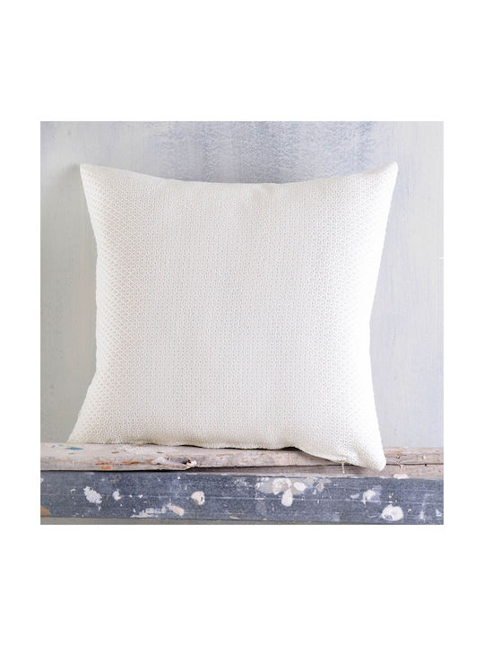 Rythmos Decorative Pillow Case Matis Ecru 40x40cm