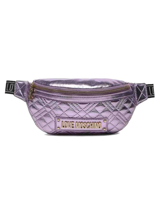 Moschino Waist Bag Purple