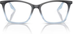 Ray Ban Frames Γυναικείος Σκελετός Μπλε RB5422 ...