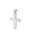 Chrilia White Gold Cross 14K