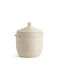 La Redoute Interieurs Coș decorativ Din paie cu capac și mânere Beige 39x39x45buc