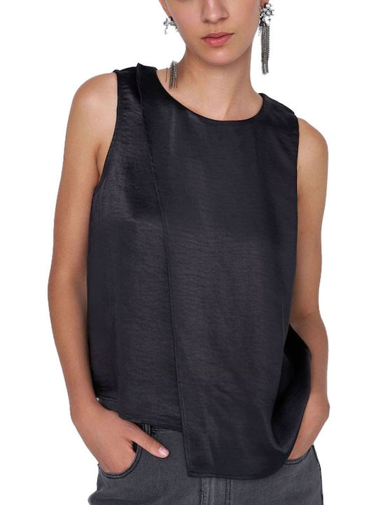 Ale - The Non Usual Casual Women's Blouse Sleeveless Black