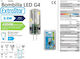Extrastar Λάμπα LED 2.5W για Ντουί G4 Φυσικό Λευκό 180lm