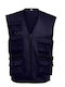 Adiavroxo (Work Aprons & Sleeves) Ανδρικό Γιλέκο Εργασίας Αδιάβροχο Navy Μπλε