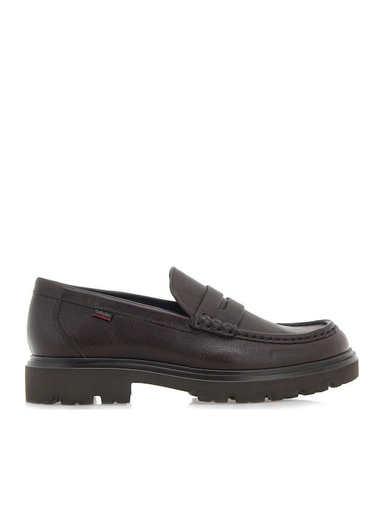 Callaghan Men's Leather Loafers Brown