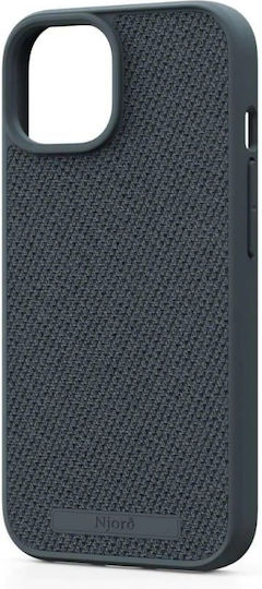 Njord Back Cover Tesatura 2mm Gri (iPhone 15)