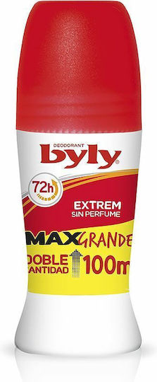 Byly Extrem 72 Αποσμητικό σε Roll-On 100ml