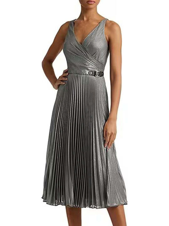 Rochie Midi de Seara de Vară Gri
