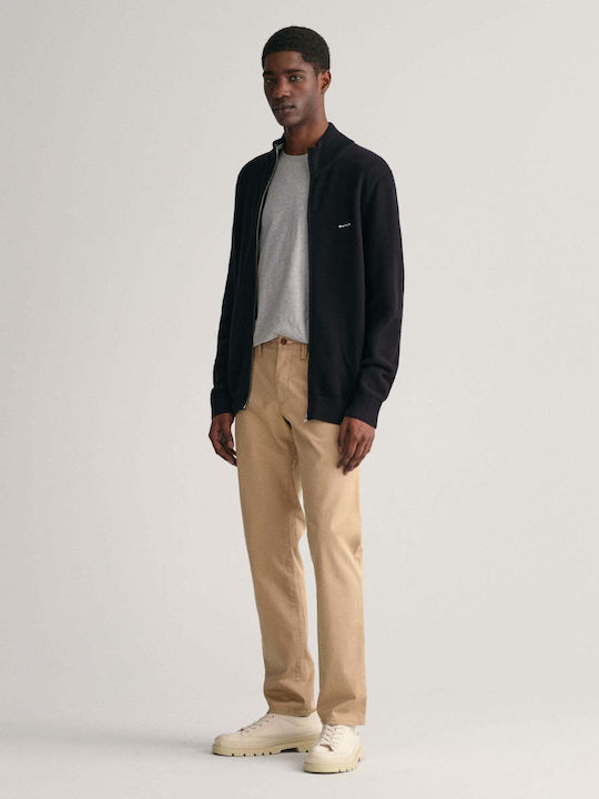 Gant Pantaloni Chino Elastic Slim Fit Crem