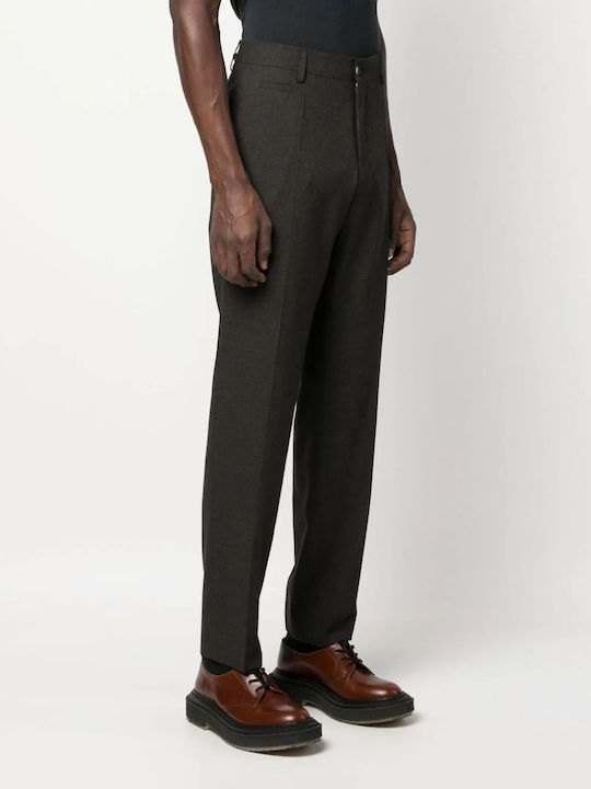 Hugo Boss Men's Trousers Chino Elastic in Slim Fit Brown