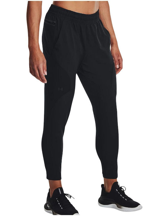 Under Armour Pantaloni de trening pentru femei Negru