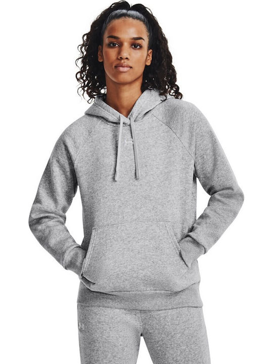 Under Armour Rival Damen Sweatshirt Kapuzen Gray