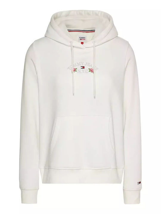 Tommy Hilfiger Women's Hooded Sweatshirt White