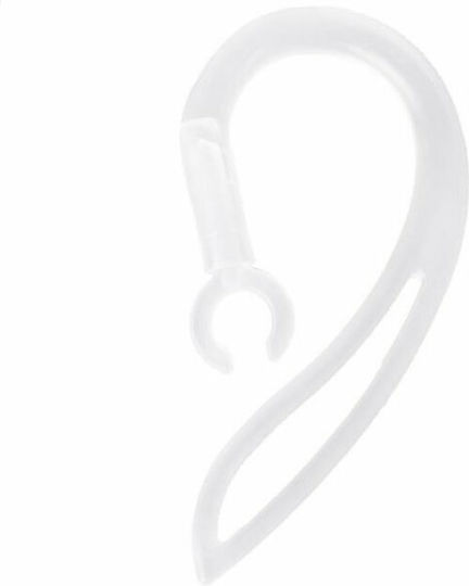 Άγκιστρο Σιλικόνης Ακουστικού Bluetooth Περιστροφή 360° 6mm Ear Hook σε Διάφανο χρώμα για Universal