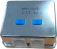 Fanton Doppelte Externe Netzwerksteckdose RJ45 Cat5 Tastatur Silber Farbe 163023944