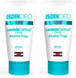 Isdin Deodorant 48h sub formă de cremă 2x50ml