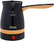 Elektrische griechische Kaffeekanne Oak 1000W Mit Abnehmbarer Basis 360° Schwarze