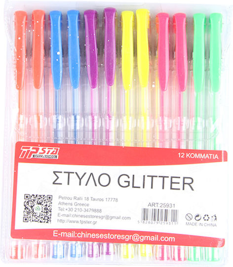 Tpster Ballpoint Pen Set 12 Pieces