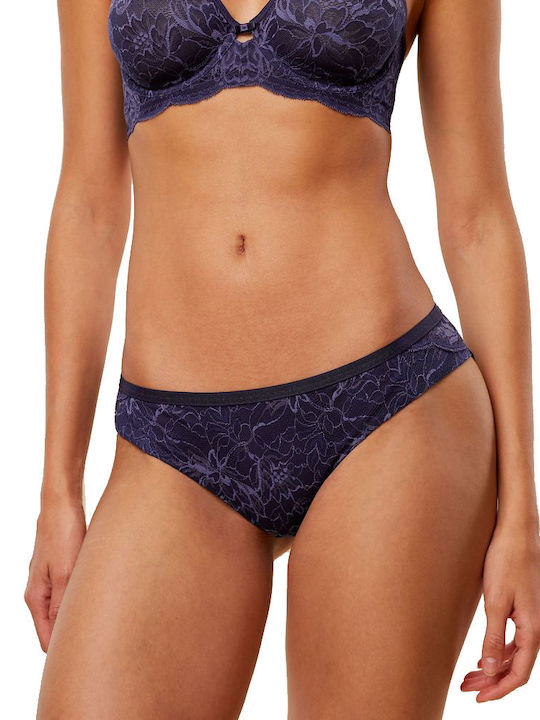 Triumph Amourette Charm Damen Slip Blau