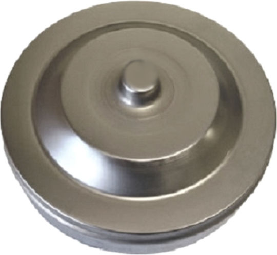 Inox Shell Chimney Chimney Tube Inox 120mm Silver