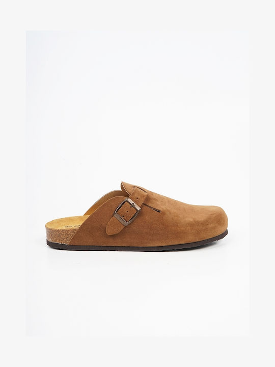 Plakton Anatomic Clogs Brown