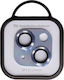Lens Protector Camera Protection Metal Frame Light Blue for the iPhone 13 / 13 mini