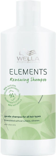Wella Elements Възстановяващ Шампоан За Възстановяване/Подхранване И Блясък 500ml