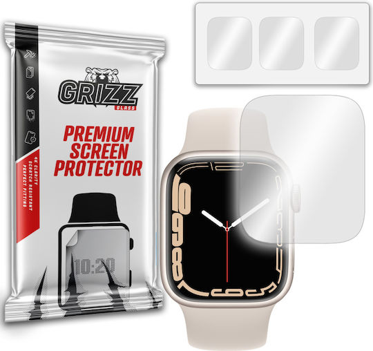 GrizzGlass Hydrofilm Screen Protector pentru Apple Watch 45mm 1buc