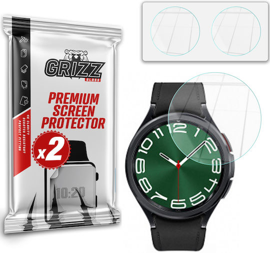 GrizzGlass Hybridglass Screen Protector pentru Galaxy Watch6 Classic 47mm - Ceas Galaxy Watch6 Classic 47mm 1buc