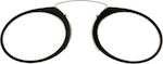 Optix Vision Tr90 Reading Glasses +2.00 in Black color Tr90