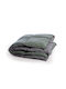 Nef-Nef Homeware Quilt Single with Microfiber Filling 160x220cm Bicolor Green/Grey