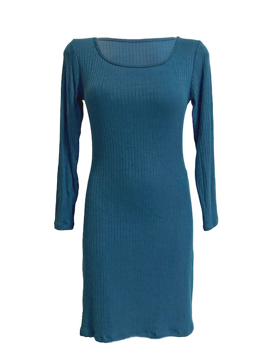 Fashion Vibes Mini Kleid Blau