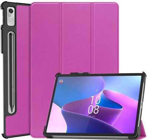 Три-слойна Подложка Флип Капак Лилав (Lenovo Tab P11 Pro)