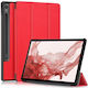 Flip Cover Red Galaxy Tab S9