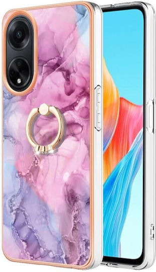 Electroplating Back Cover Σιλικόνης Ροζ (Oppo A98)