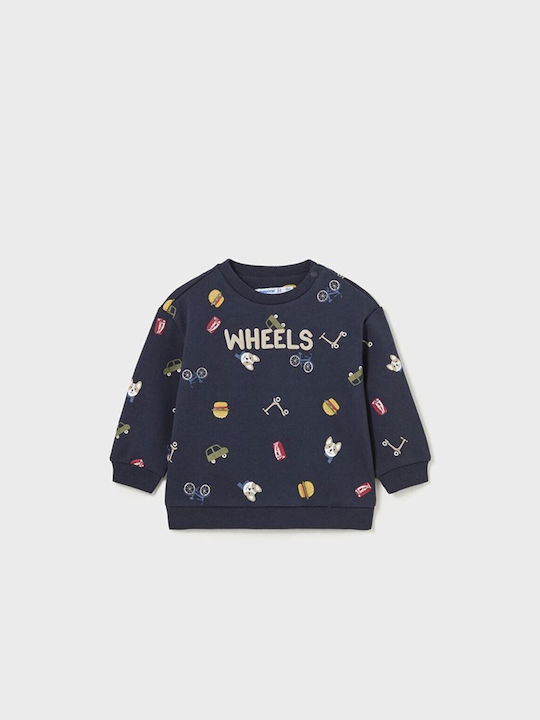 Mayoral Kids Sweatshirt Navy Blue