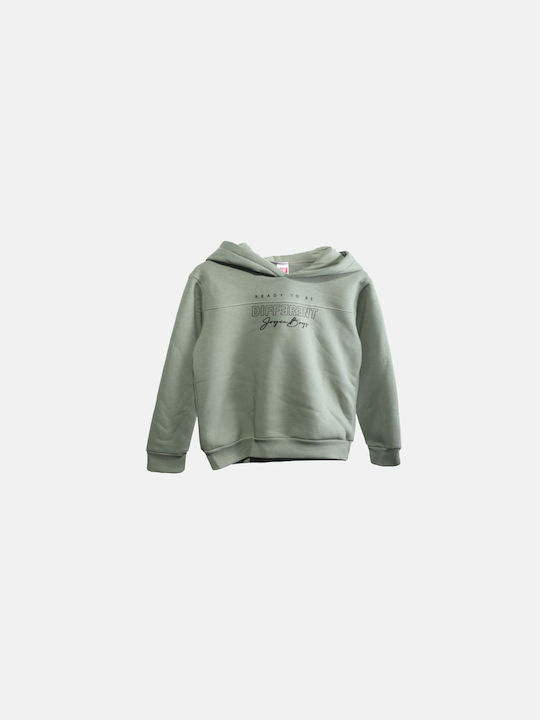 Joyce Kinder Sweatshirt mit Kapuze Grün