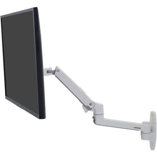 Ergotron LX Perete Suport Monitor până la 34" cu Braț Albă