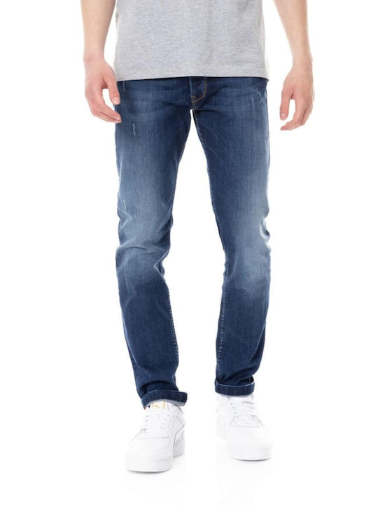 Cover Jeans Ανδρικό Παντελόνι Τζιν σε Skinny Εφαρμογή Μπλε