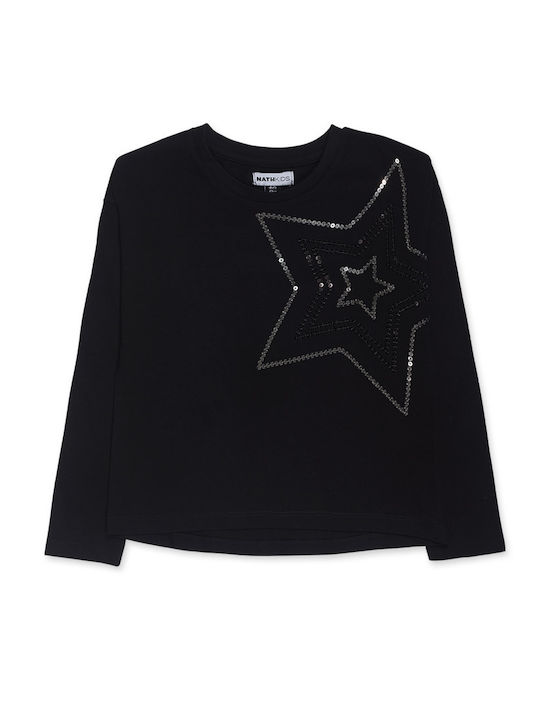 Kids' Shirt Long Sleeve Black
