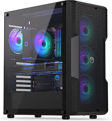 U-Case Fang Gaming Desktop PC (Kern i7-12700KF/32GB DDR4/1TB SSD/GeForce RTX 4070/W11 Startseite)