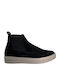 Leather Black Men's Boots